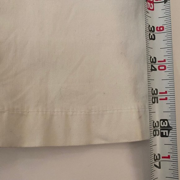 Fantastic white 100% cotton size 0 Nanette Lepore pants, very flattering cut - Picture 6 of 12